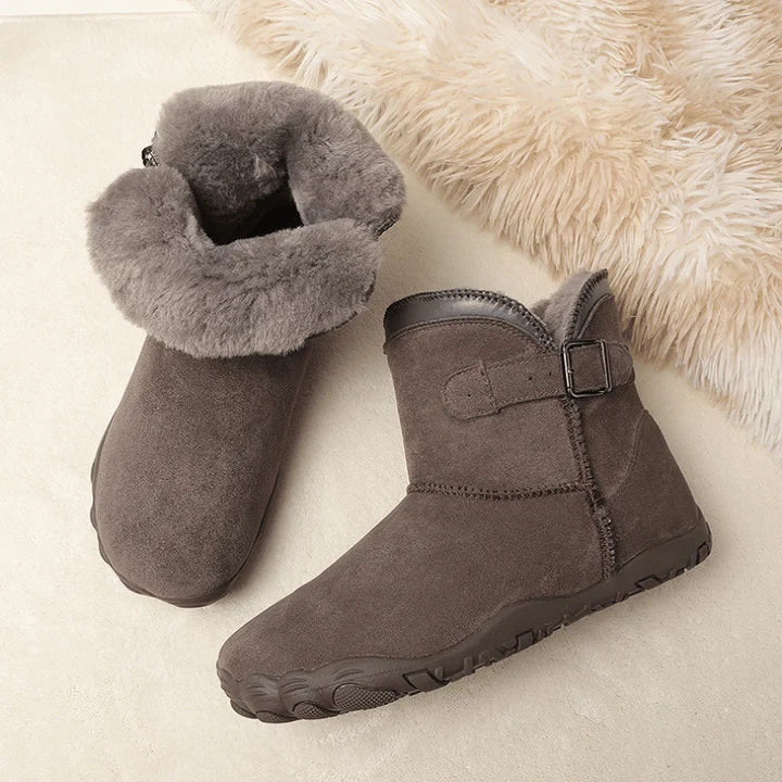 Non-slip & Waterproof Winter Barefoot Boots with Orthopedic Arch Support