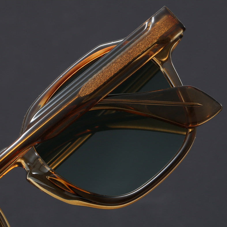 Retro-Quadratsonnenbrille – UV-schützende Streetstyle-Sonnenbrille
