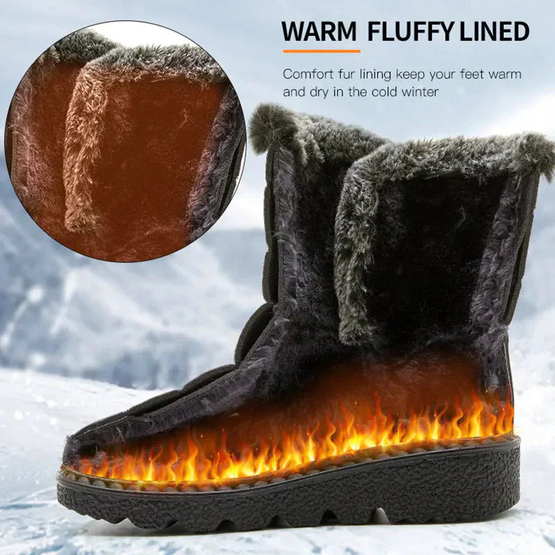 Women's Ankle Fur Snow Winter Boots