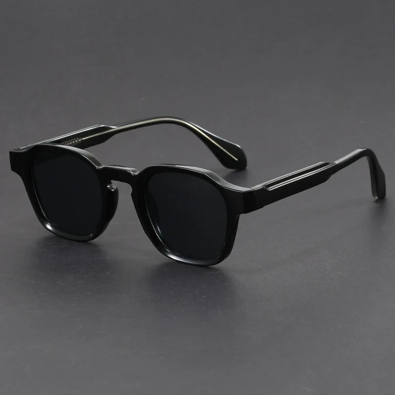 Retro-Quadratsonnenbrille – UV-schützende Streetstyle-Sonnenbrille