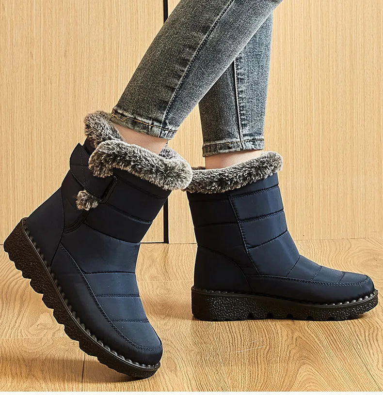 Women's Ankle Fur Snow Winter Boots