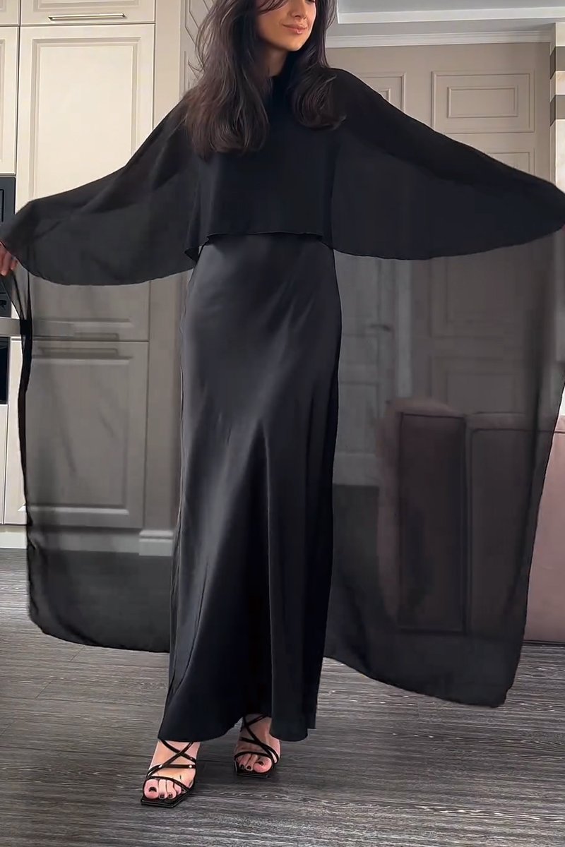 Women's Solid Dress Set