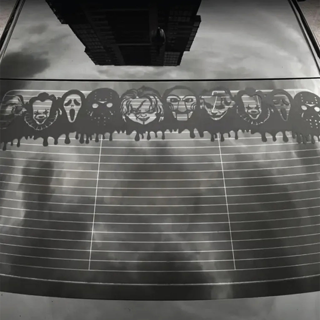 Horror Icons Car Decal