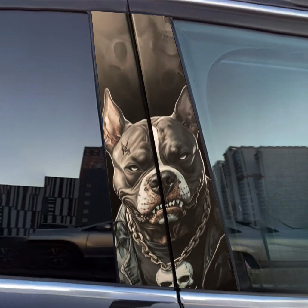 Dog Car Door Stickers