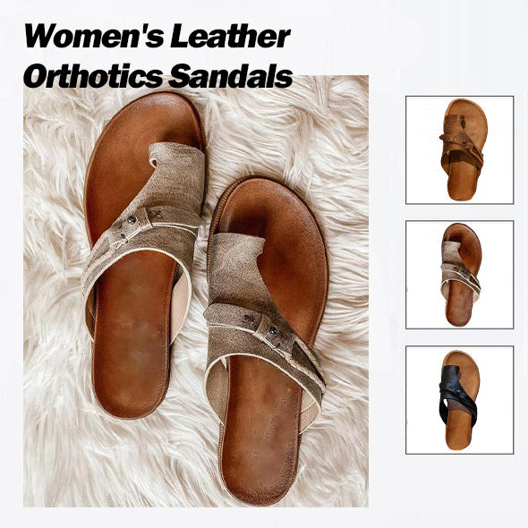 Sandales d'été orthopédiques à semelle souple