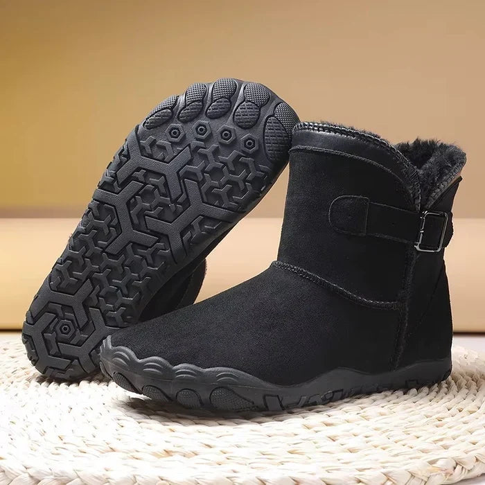 Non-slip & Waterproof Winter Barefoot Boots with Orthopedic Arch Support
