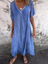 Kathy's Favourite - V-Neck Midi Dress