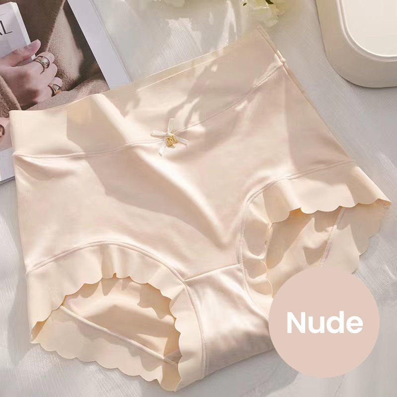 Women's High-Waisted No-Show Panties – Silky-Soft Stretch Briefs
