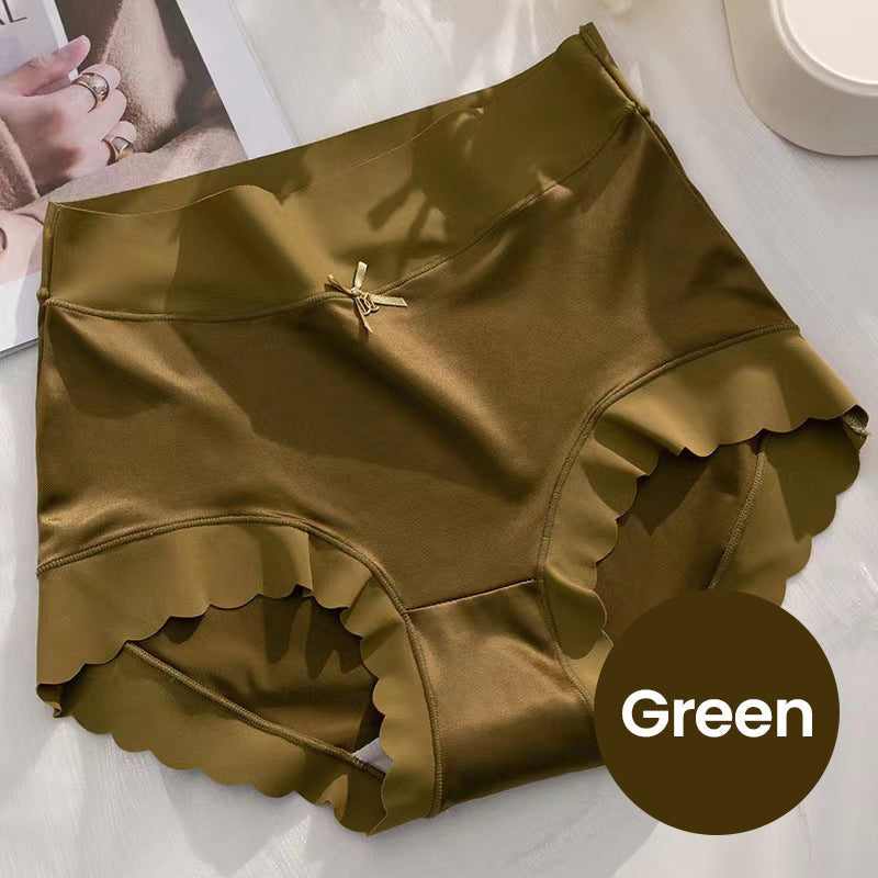 Women's High-Waisted No-Show Panties – Silky-Soft Stretch Briefs