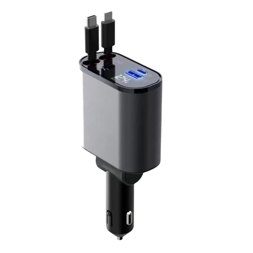 Chargeur de voiture rétractable pour voiture rapide