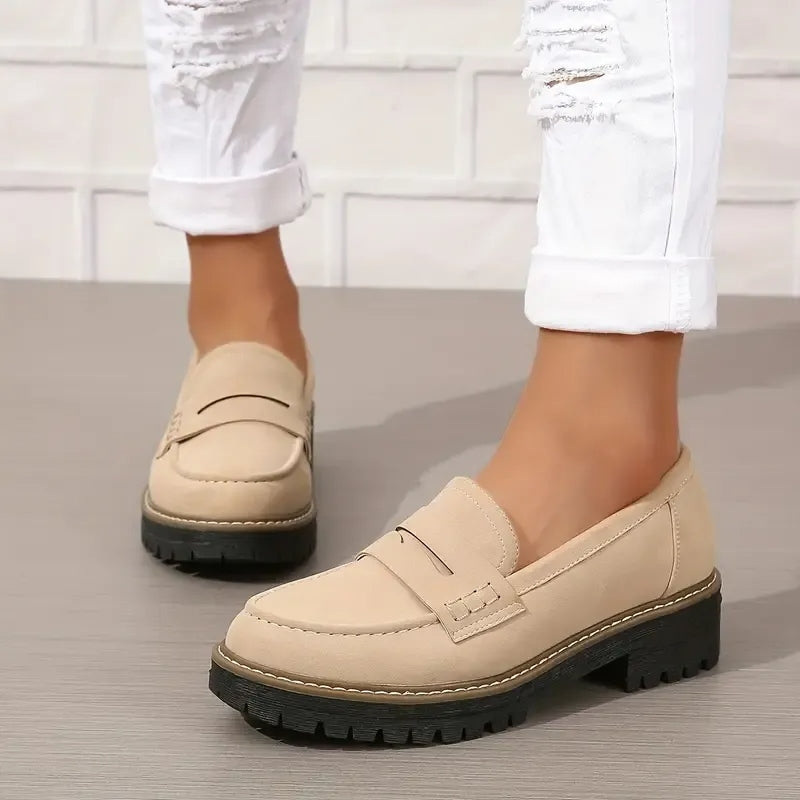 Women's Fashion Thick Sole Loafers