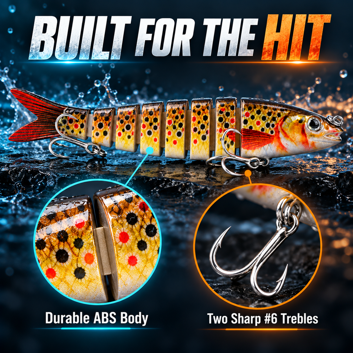 LiveSway 8™ Slow-Sinking Swimbait