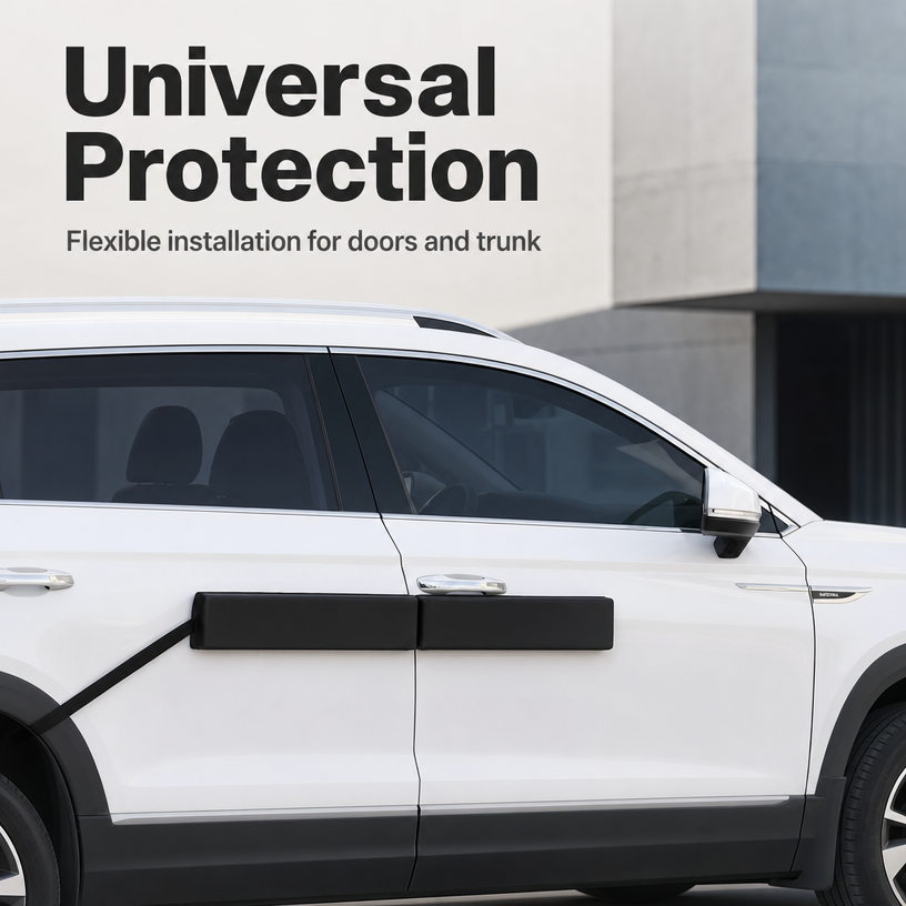 Magnetic Car Door Edge Protector – Anti-Scratch & Anti-Collision Guard