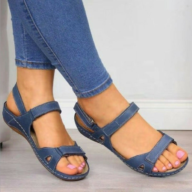 Sandales femme en simili cuir premium