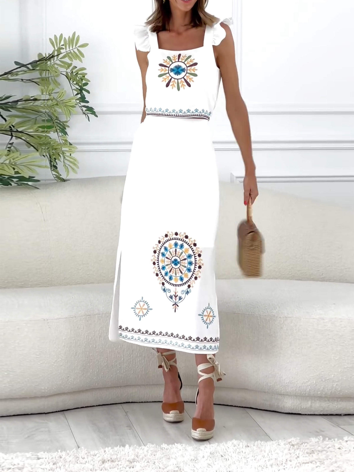 Women's Casual Fashion Two Piece Set