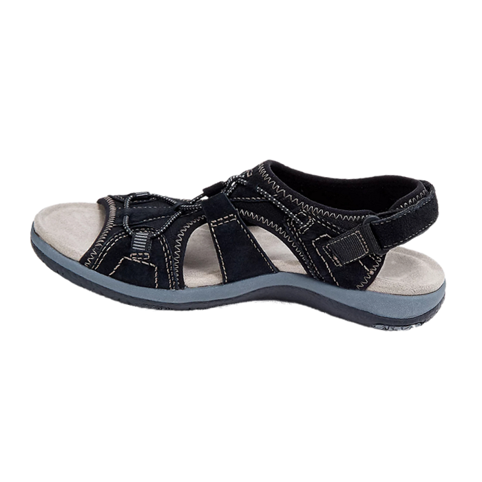 Sandales de soutien souples et ajustables pour femme