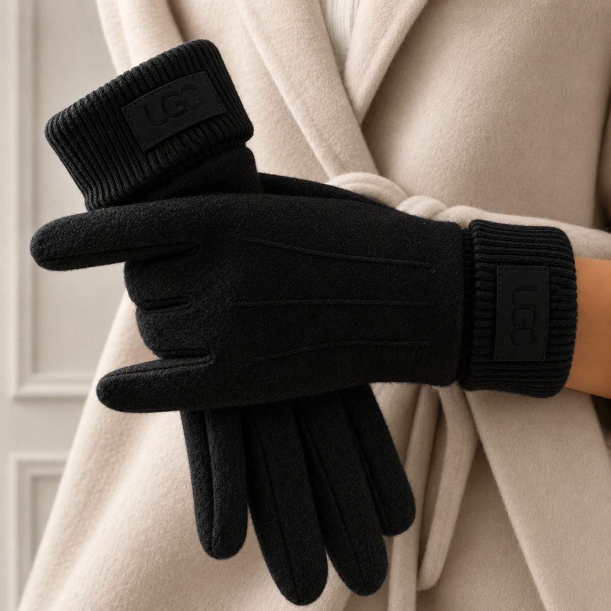 Thick Windproof Touchscreen Winter Gloves for Adults – Cycling & Outdoor Sports