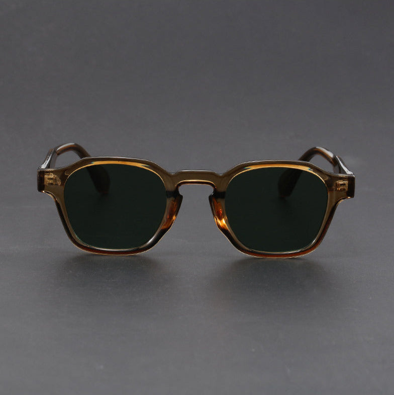 Retro-Quadratsonnenbrille – UV-schützende Streetstyle-Sonnenbrille