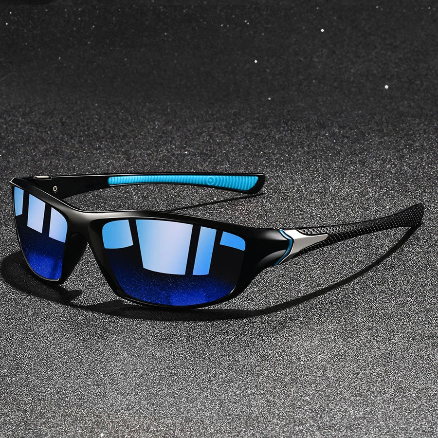 Lunettes de soleil de sport pour hommes – UV400 Anti-éblouissement pour la conduite et les activités de plein air