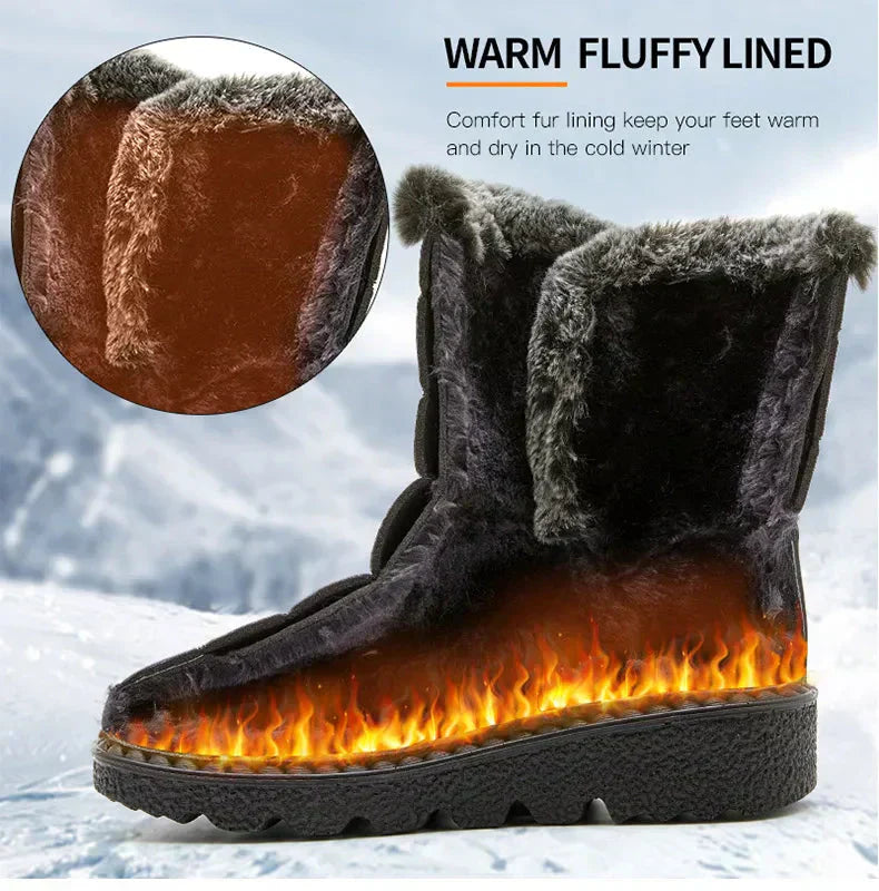 Women's Ankle Fur Snow Winter Boots