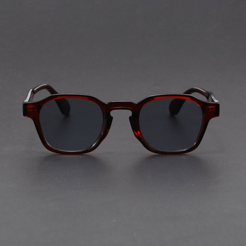 Retro-Quadratsonnenbrille – UV-schützende Streetstyle-Sonnenbrille