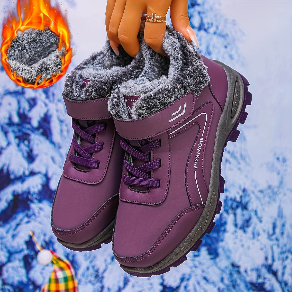 Women'S Winter Warm Ankle Boots