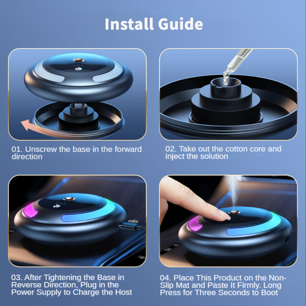 Smart LED Car Diffuser