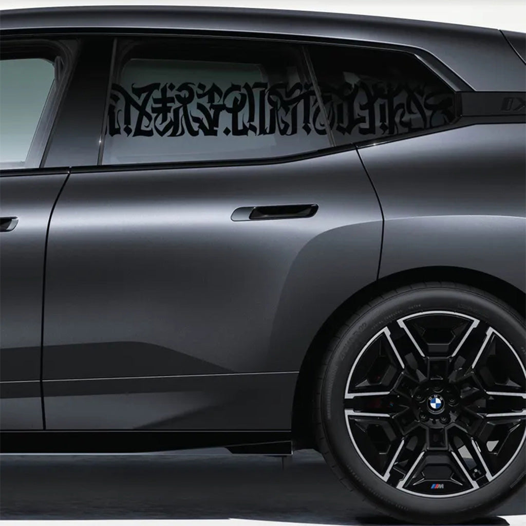 Gothic Windshield Decal