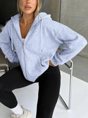 Winter Womens Zip Up Hoodies Oversized Sweatshirts(Buy 2 Free Shipping)