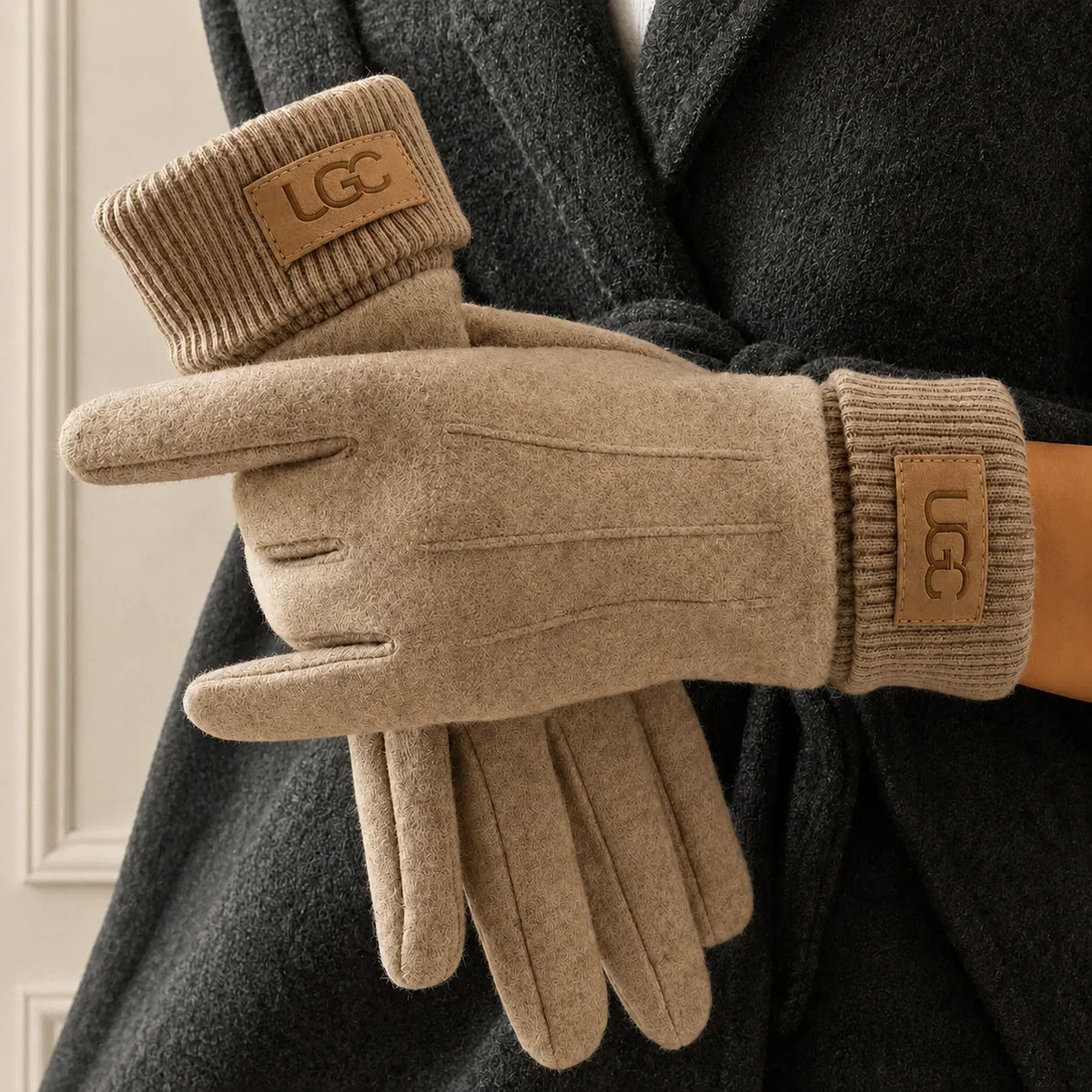 Thick Windproof Touchscreen Winter Gloves for Adults – Cycling & Outdoor Sports