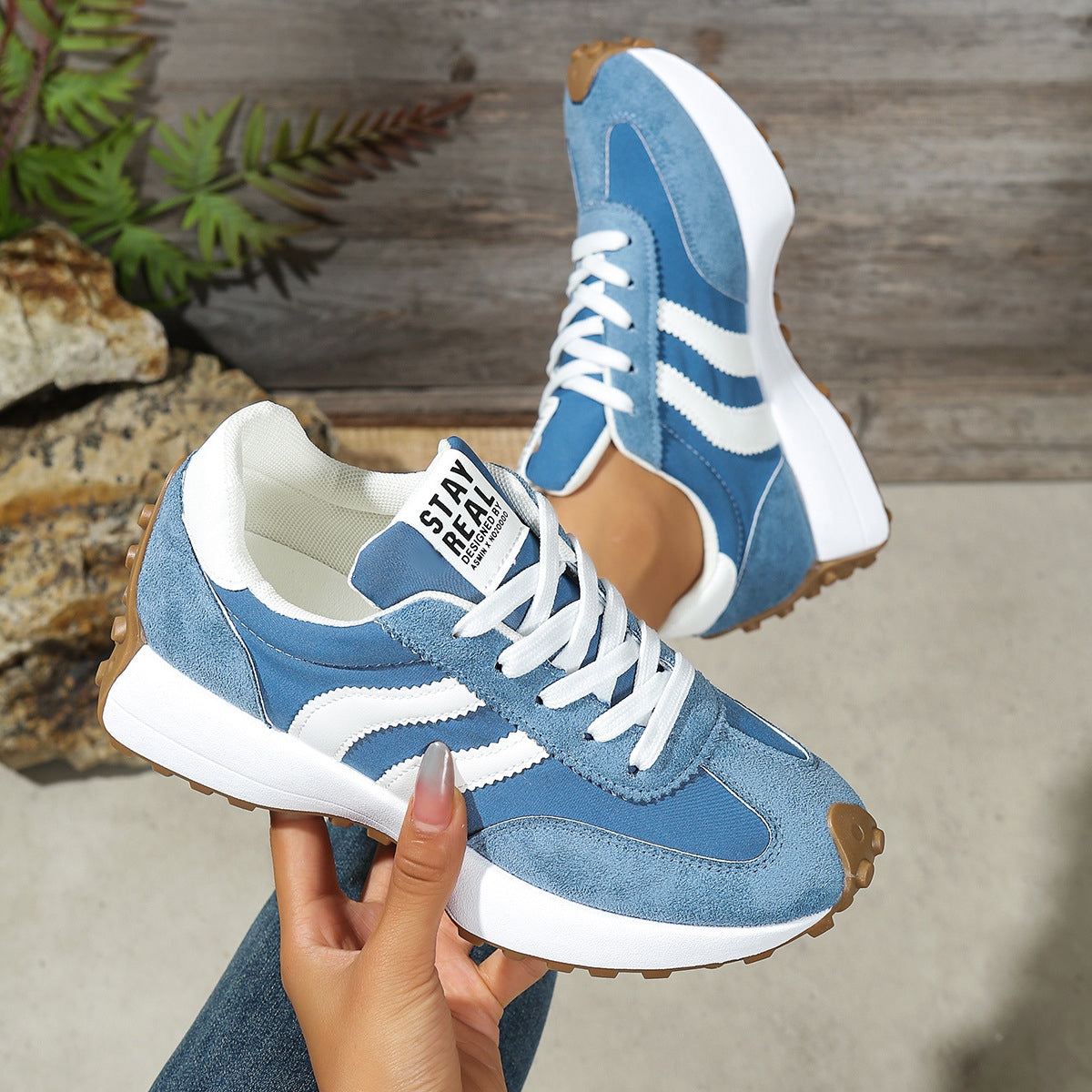 Stay-Real Sneakers | Retro style that goes with everything