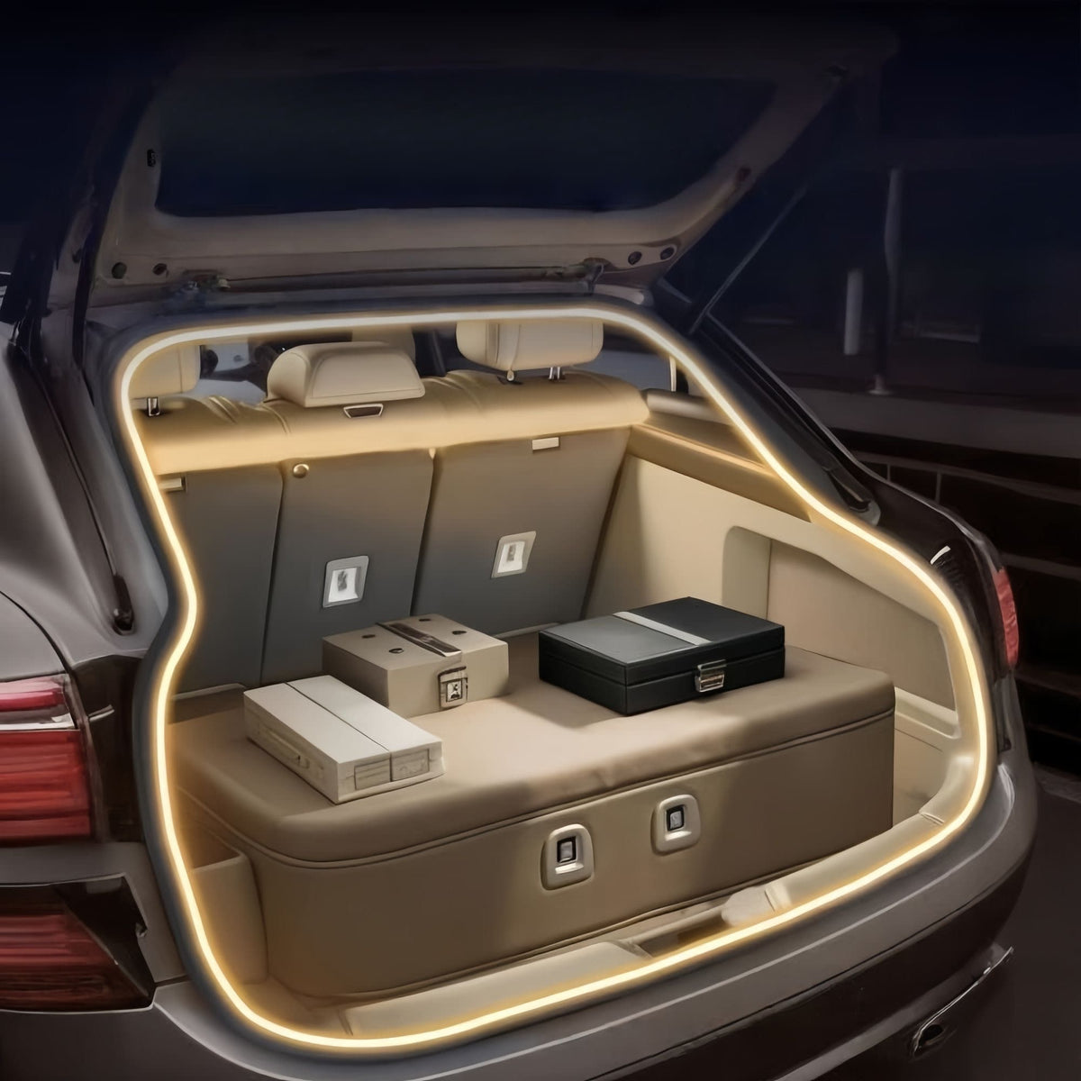 Dynamic Flowing Car Trunk Light Strip