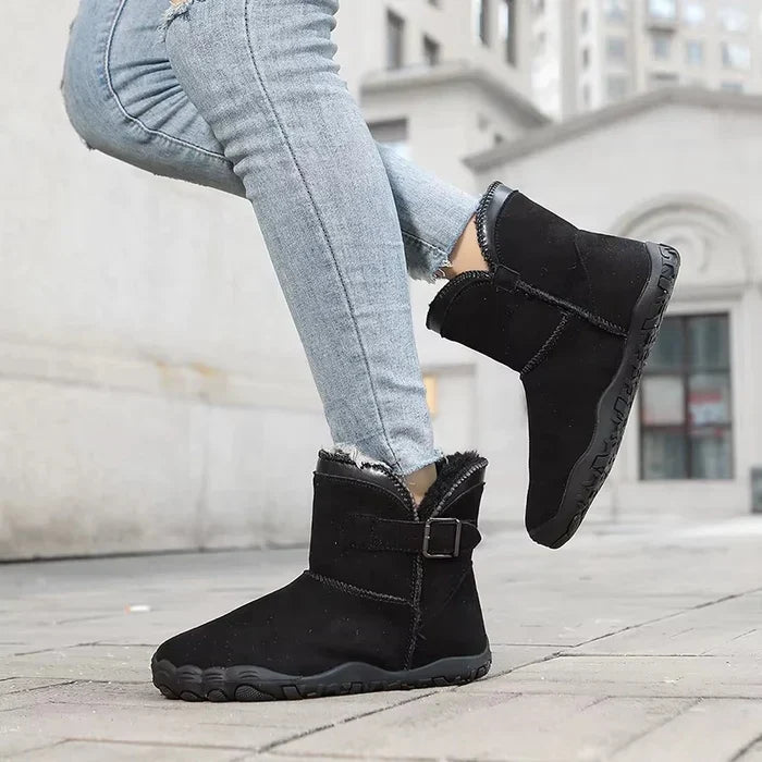 Non-slip & Waterproof Winter Barefoot Boots with Orthopedic Arch Support