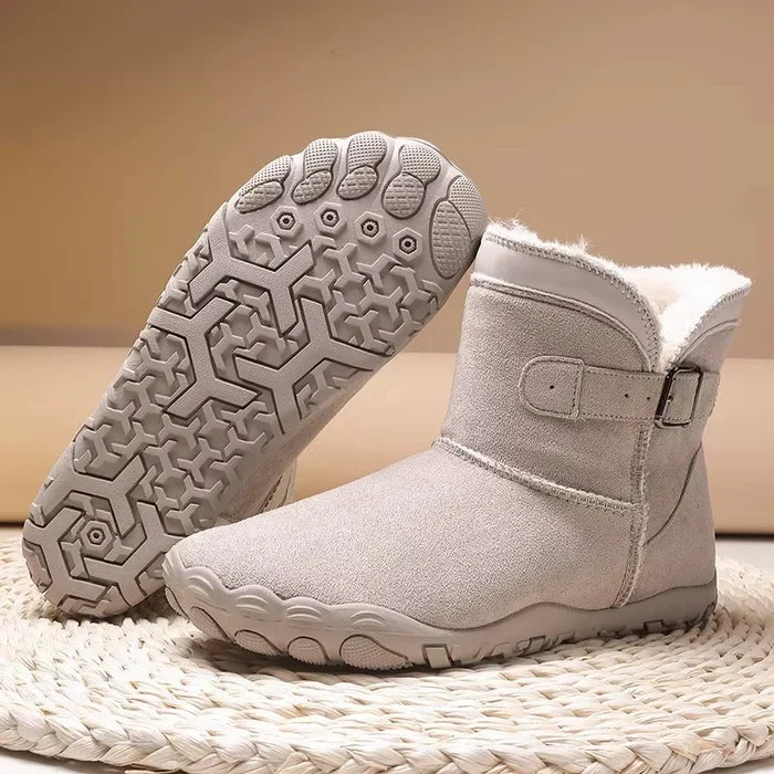 Non-slip & Waterproof Winter Barefoot Boots with Orthopedic Arch Support