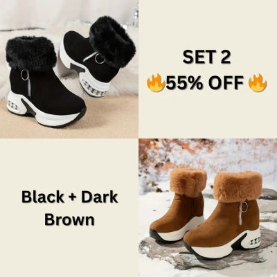 🔥Best Seller-Last Day Sale 60% OFF🔥Chunky Platform Winter Boots