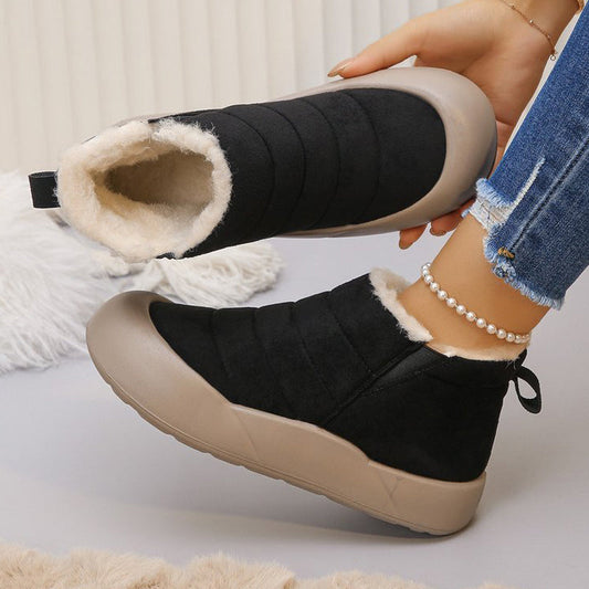 Waterproof Soft-Sole Cotton Winter Boots